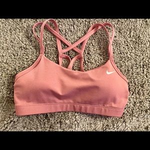 Pink Nike Sports Bra